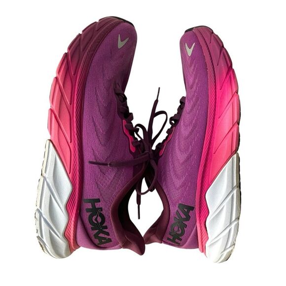 Hoka Arahi 6 Pink Running Shoes in Size US 7B - Picture 5 of 12